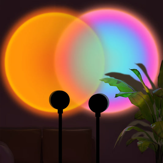 Sunset Rainbow LED Set – 2 Pack, USB-Powered Ambient Lights