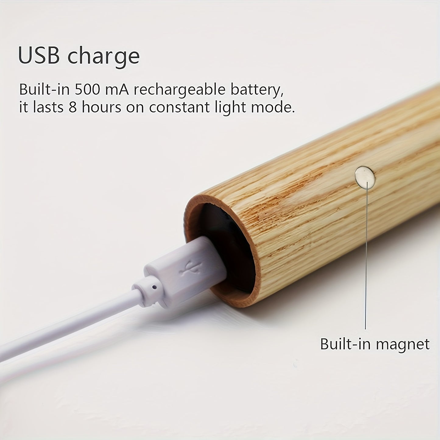 Wireless Motion Sensor LED Lamp (1 or 3-pack) with USB Charging Station