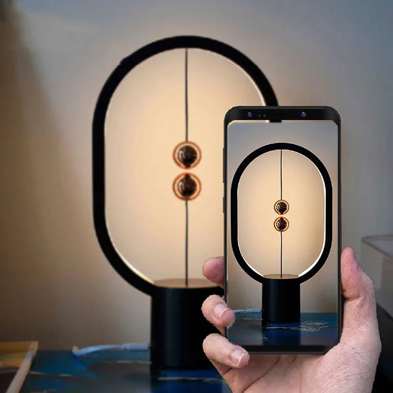 Eye-Care Balance Night Light | USB & Touch Control | Mini LED Lamp