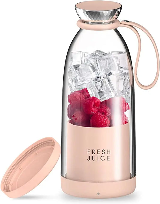 Portable USB Juicer & Blender, 500ml, 6-Blade System