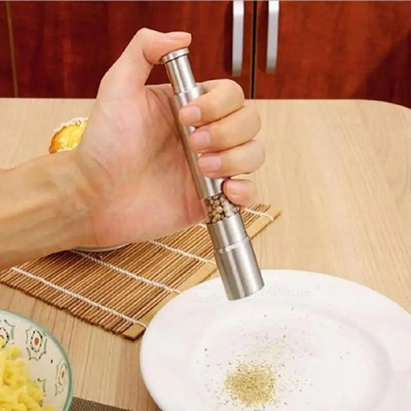 ProGrip Stainless Pepper & Salt Mill