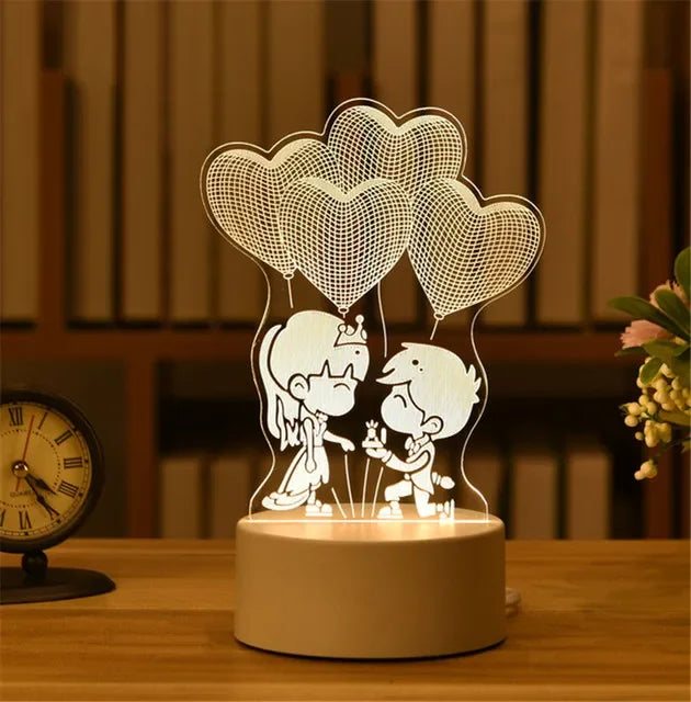 3D Galaxy Sphere Night Light | Astronaut & Moon USB Lamp | Kids Room Decor