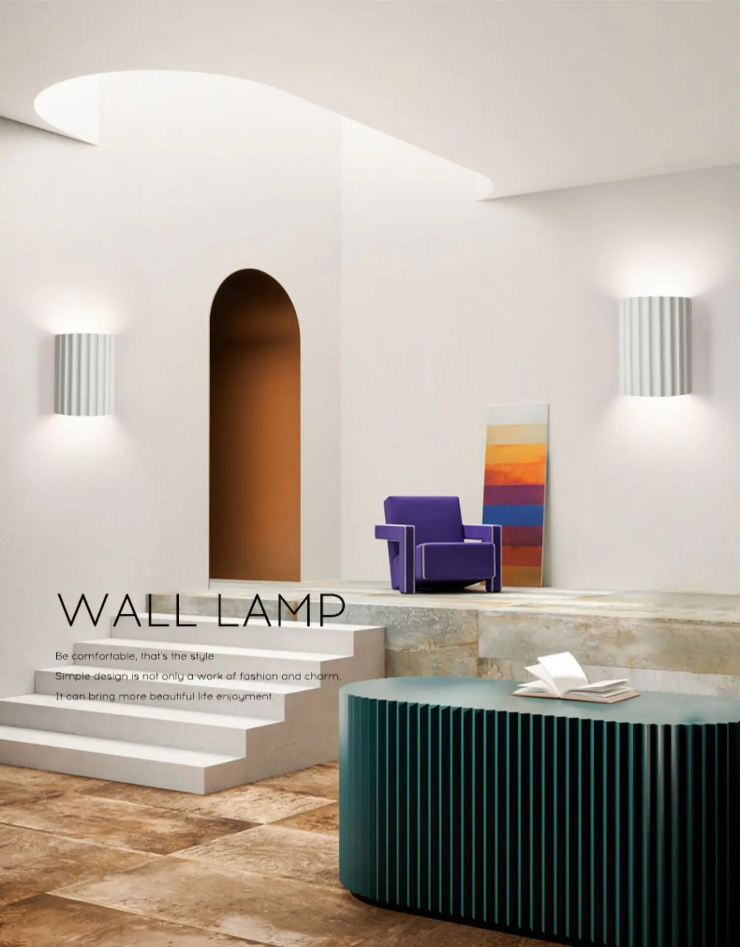 Modern Pumpkin Wall Sconce | Nordic LED