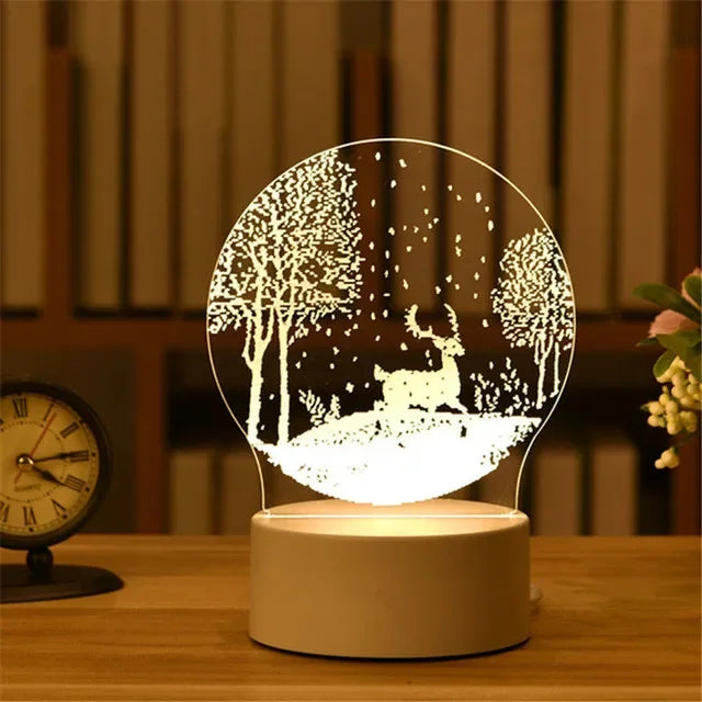 3D Galaxy Sphere Night Light | Astronaut & Moon USB Lamp | Kids Room Decor
