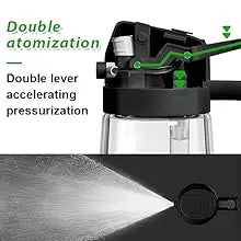 2-in-1 Olive Oil Dispenser Bottle 500ml – Plastic Oil Sprayer for Cooking, BBQ, Baking