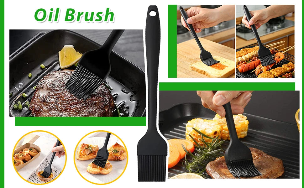 2-in-1 Olive Oil Dispenser Bottle 500ml – Plastic Oil Sprayer for Cooking, BBQ, Baking