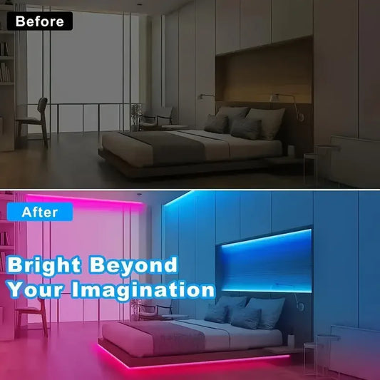 Smart RGB LED Strip Lights | USB Powered | Bluetooth App Control Decor