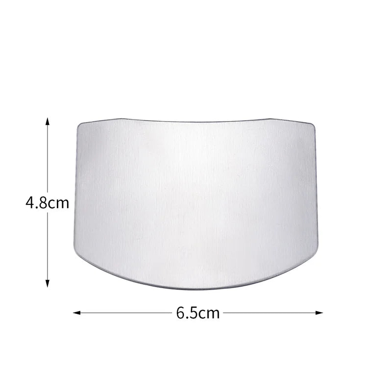 Stainless Steel Finger Guard – Hand Protector for Knife & Kitchen Cuts