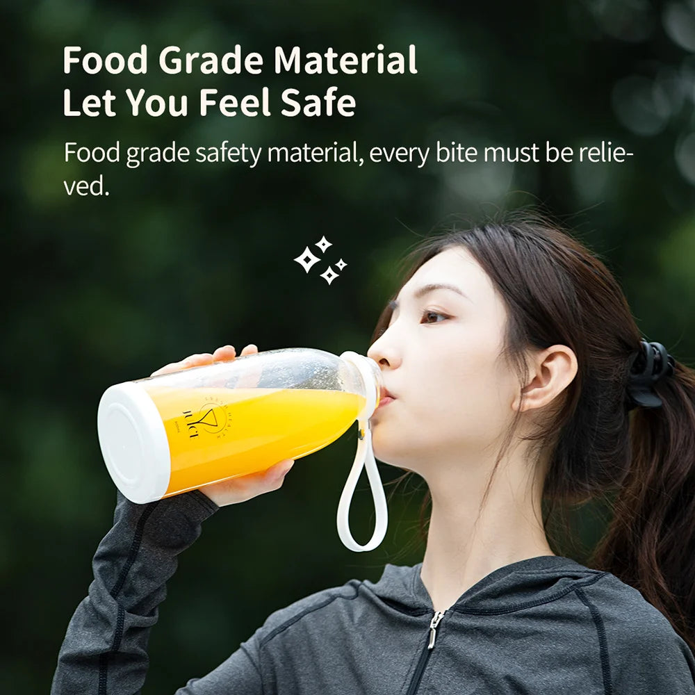 Portable USB Juicer & Blender, 500ml, 6-Blade System