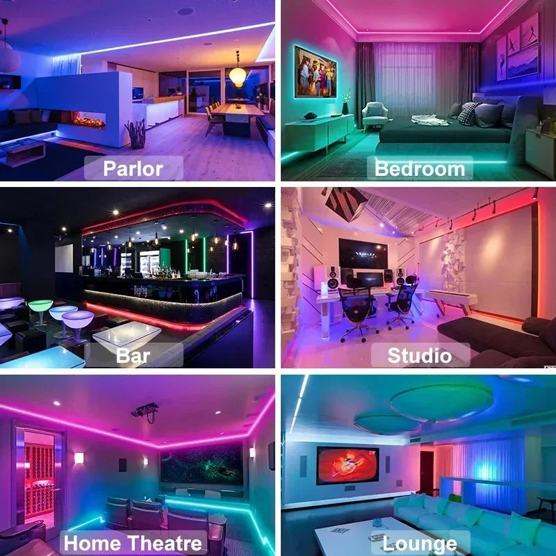 Smart RGB LED Strip Lights | USB Powered | Bluetooth App Control Decor