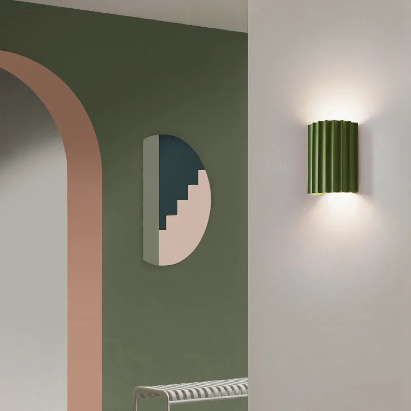 Modern Pumpkin Wall Sconce | Nordic LED