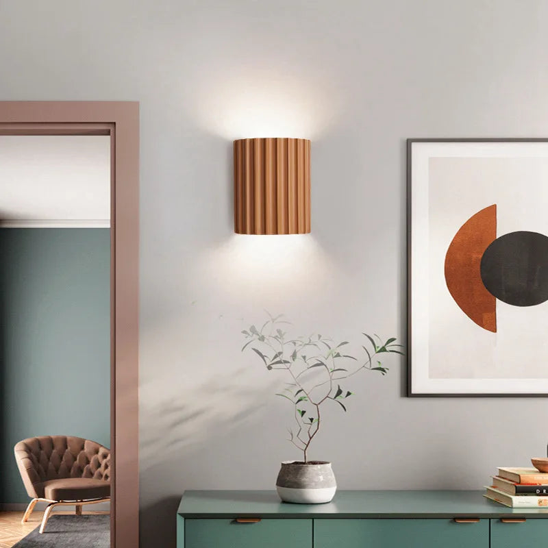 Modern Pumpkin Wall Sconce | Nordic LED