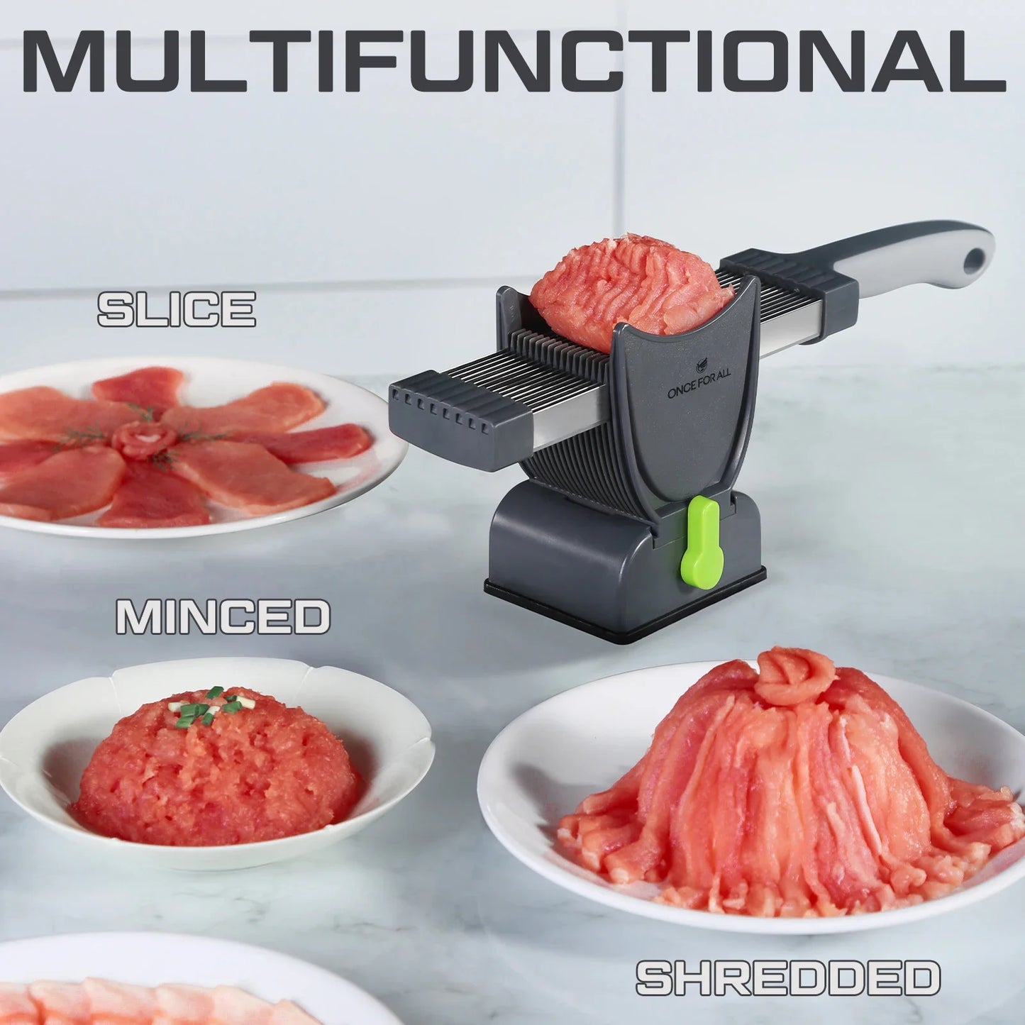 All Miniature Manual Stainless Steel Fresh Meat Cutter Chopper