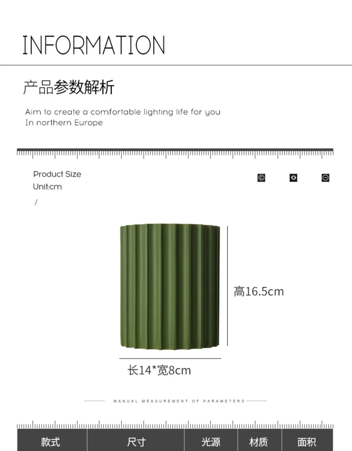 Modern Pumpkin Wall Sconce | Nordic LED