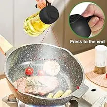 2-in-1 Olive Oil Dispenser Bottle 500ml – Plastic Oil Sprayer for Cooking, BBQ, Baking