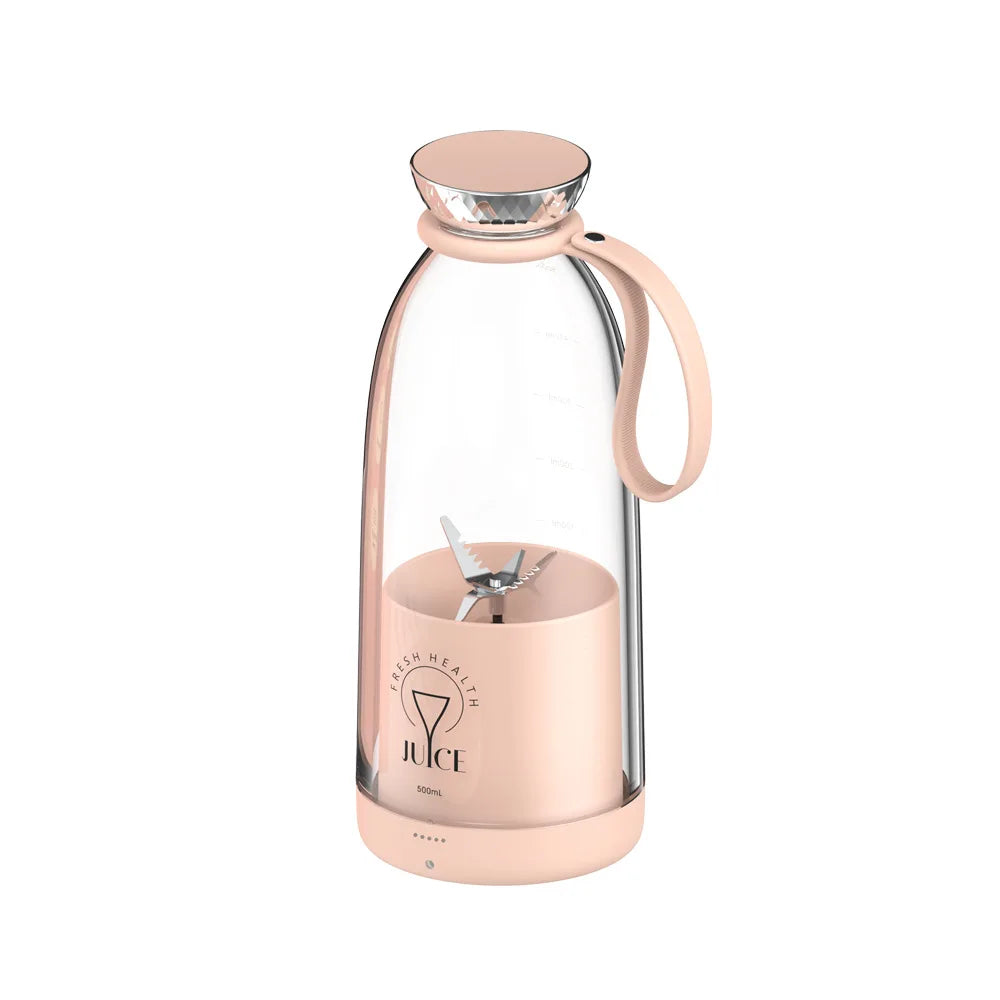 Portable USB Juicer & Blender, 500ml, 6-Blade System