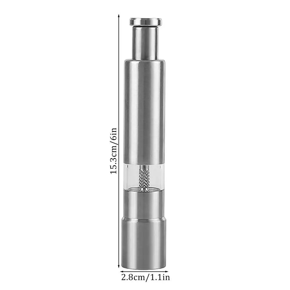 ProGrip Stainless Pepper & Salt Mill