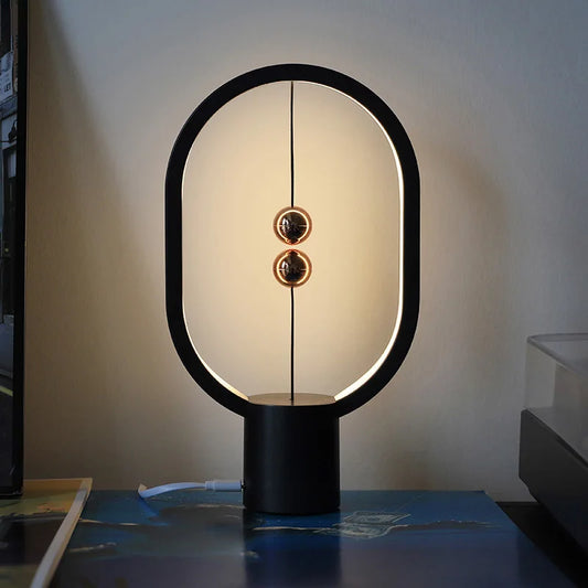 Eye-Care Balance Night Light | USB & Touch Control | Mini LED Lamp