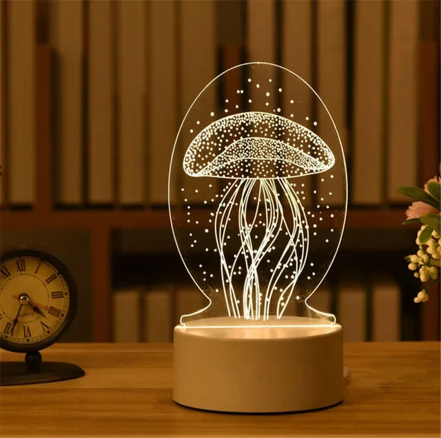 3D Galaxy Sphere Night Light | Astronaut & Moon USB Lamp | Kids Room Decor